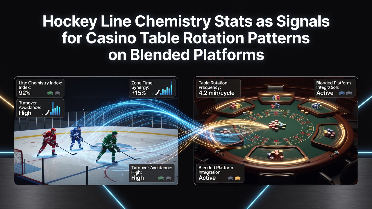 NHL forward lines executing coordinated plays during a match, with overlay graphics showing chemistry metrics like expected goals and zone time